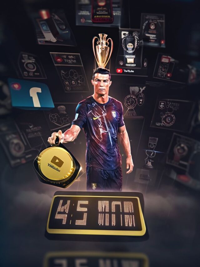 Cristiano Ronaldo Youtube channel creates Guinness world records